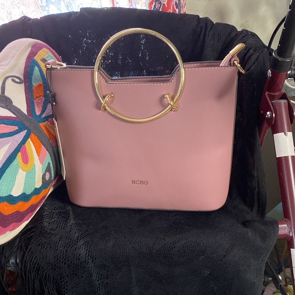 Women’s BCBG Bags The Sammie Satchel in Rose